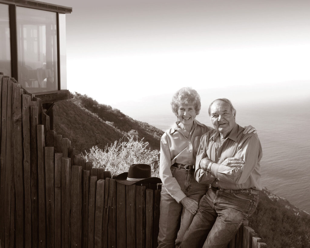 Billy and Luci Post and Post Ranch in Big Sur, California