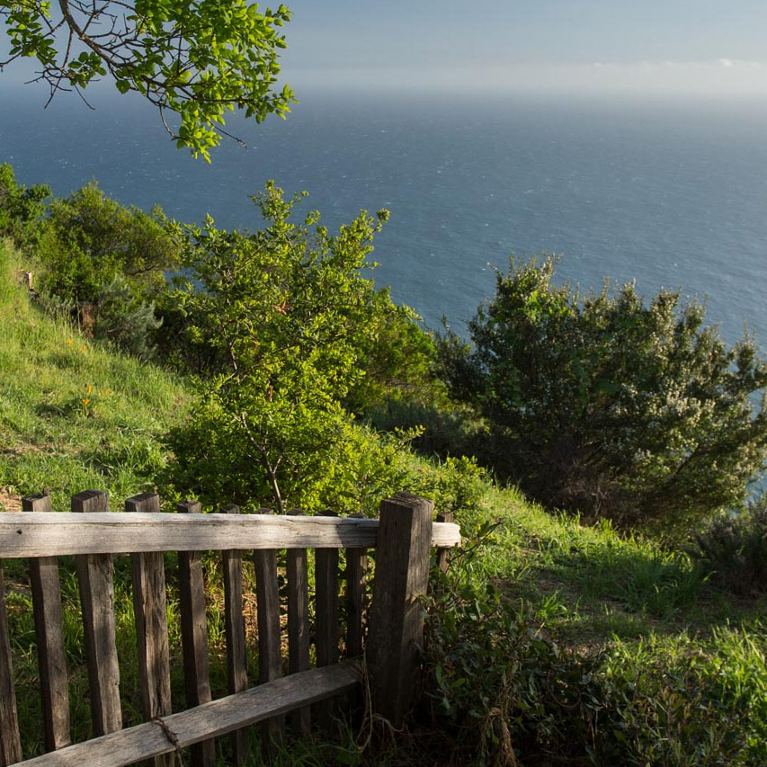 Coastal view at Post Ranch Inn in Big Sur, California