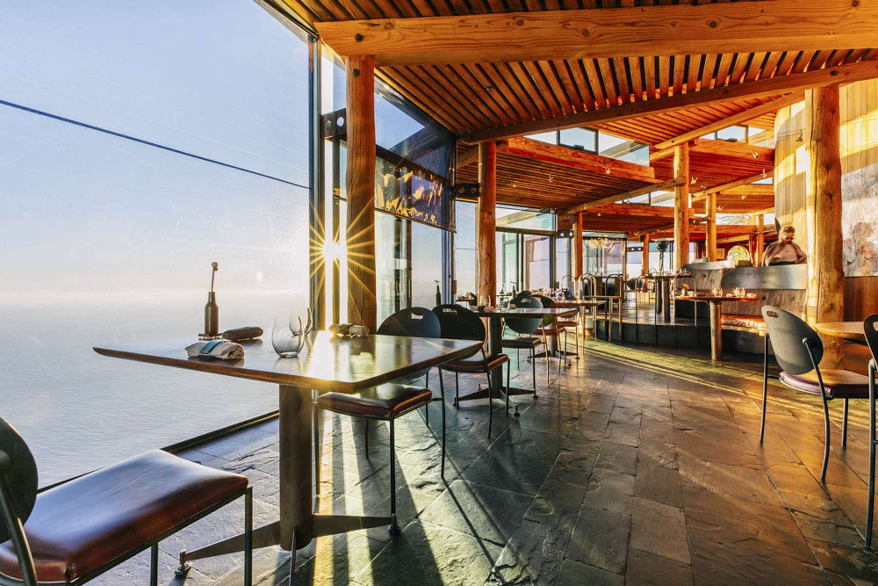 Sierra Mar restaurant at Post Ranch Inn in Big Sur, California